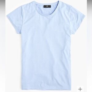 NWT J.Crew 365 Stretch T-Shirt in Shale Blue Size 2X